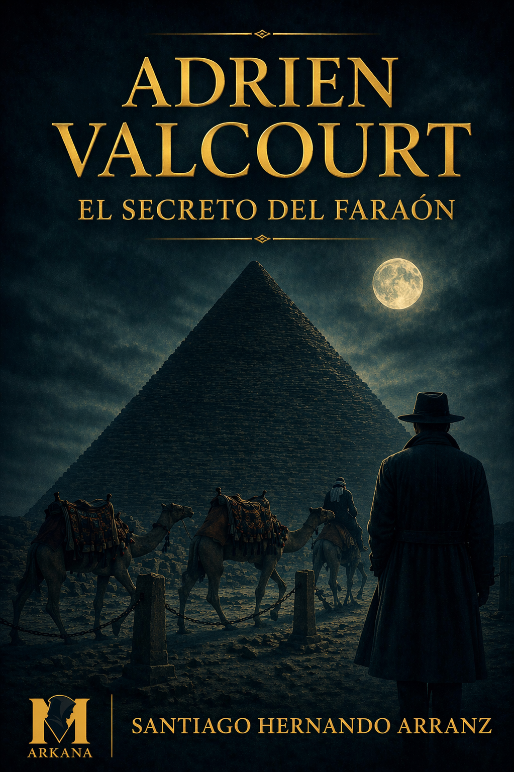 Portada de Adrien Valcourt: El secreto del faraón